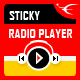 Sticky Radio Player - Full Width Shoutcast and Icecast HTML5 Player - HTML5 / Media