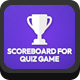 Scoreboard for Quiz Game - HTML5 / Miscellaneous