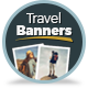 Multipurpose Travel Agency Banners - HTML5 Animated GWD - HTML5 / Ad Templates