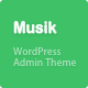 Musik - WordPress Admin Theme - WordPress / Miscellaneous