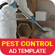 Professional Services | Pest Cleaner Banner (PS036) - HTML5 / Ad Templates