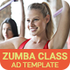 Health & Fitness | Zumba Class Banner (HF013) - HTML5 / Ad Templates