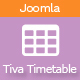 Tiva | Powerful And Easy-To-Use Timetable Plugin For Joomla - Plugins / Joomla