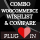 Combo WooCommerce wishlist & Compare plugin - WordPress / eCommerce / WooCommerce