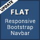 Flat - Responsive Bootstrap Menu - JavaScript / Navigation