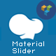 WPBakery Page Builder Add-on - Material Slider - WordPress / Add-ons