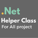 .Net Common Helper Project - .NET / Miscellaneous