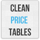 Responsive Clean Simple Pricing Tables - CSS / Pricing Tables