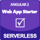 Serverless Angular 2 - Bootstrap 4 Web App Template Starter with Membership - JavaScript / Miscellaneous
