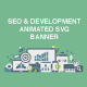 Animated SVG Banner SEO & Development - JavaScript / Animated SVGs
