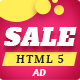 Shopping - HTML5 Animated Banner 14 - HTML5 / Ad Templates