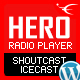 Hero - Shoutcast and Icecast Radio Player With History - WordPress Plugin - WordPress / Media