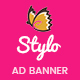 Stylo | HTML 5 Business Animated Google Banner - HTML5 / Ad Templates