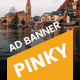 Pinky | Travel HTML 5 Animated Google Banner - HTML5 / Ad Templates