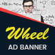 Wheel | Business HTML 5 Animated Google Banner - HTML5 / Ad Templates