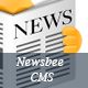 NewsBee - Fully Featured News CMS with bootstrasp - PHP / MySQL - PHP Scripts / News Tickers