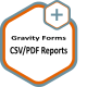 Gravity Forms CSV/PDF Reports - WordPress / Forms