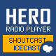 Hero - Shoutcast and Icecast Radio Player for WPBakery Page Builder - WordPress / Add-ons