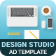 Professional Services | Design Studio Banner (PS031) - HTML5 / Ad Templates