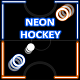 Neon Hockey - Local Multiplayer + Admob (Construct 2 - CAPX) - HTML5 / Games