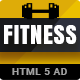 Fitness-Animated HTML 5 Banner 01 - HTML5 / Ad Templates