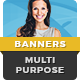 HTML5 Ads - Multipurpose Animated Banner Templates - HTML5 / Ad Templates