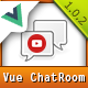 Modern Chat Rooms - Vue.js multimedia web chat application - PHP Scripts / Social Networking