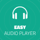 Easy Audio Player - HTML5 / Media