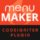 Menu Maker - Codeigniter Plugin - PHP Scripts / Navigation