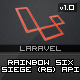 Rainbow Six Siege (R6) API for Laravel - PHP Scripts / Miscellaneous