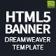 HTML5 Banner Dreamweaver Bundle Template - HTML5 / Ad Templates