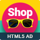 Shopping - HTML5 Animated Banner 16