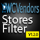 WCVendors Seller/Vendor Filter - WordPress / eCommerce / WooCommerce