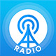 Live Radio with material design - Mobile / iOS