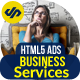 Business Services Ads Banner HMTL5 - 7 Sizes - HTML5