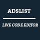 Live Code Playground With Bootstrap Themes - HTML5 / Templates