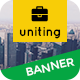 Uniting | Business HTML 5 Animated Google Banner - HTML5 / Ad Templates