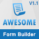 Awesome - Angular JS Form Builder - .NET / Forms