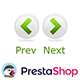 Navigation Previous & Next Buttons On Product Page - Plugins / Prestashop