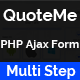 QuoteMe Multi Step PHP Working Multipurpose Ajax Form - PHP Scripts / Forms