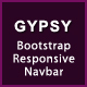 GYPSY - Bootstrap Responsive Navbar - JavaScript / Navigation