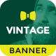 Vintage | Multipurpose HTML 5 Animated Google Banner - HTML5 / Ad Templates