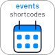 Events Shortcodes & Block Pro For The Events Calendar - WordPress / Calendars