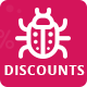Ladybug - discount for 1st order without coupons - WordPress / eCommerce / WooCommerce