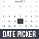Date Picker In Fullscreen - jQuery Plugin - JavaScript / Calendars