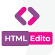 HTMLEdito - HTML, CSS, JavaScript Live Editor - HTML5 / Media