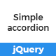 Accordee - Accordion Basic Plugin ( jQuery) - JavaScript / Navigation