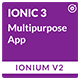 Ionium 2 - Ionic Multipurpose App using Ionic 3 - Mobile / Native Web