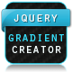 jQuery Gradient Creator - HTML5 / Canvas