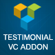 Testimonials Showcase for Visual Composer add on - WordPress